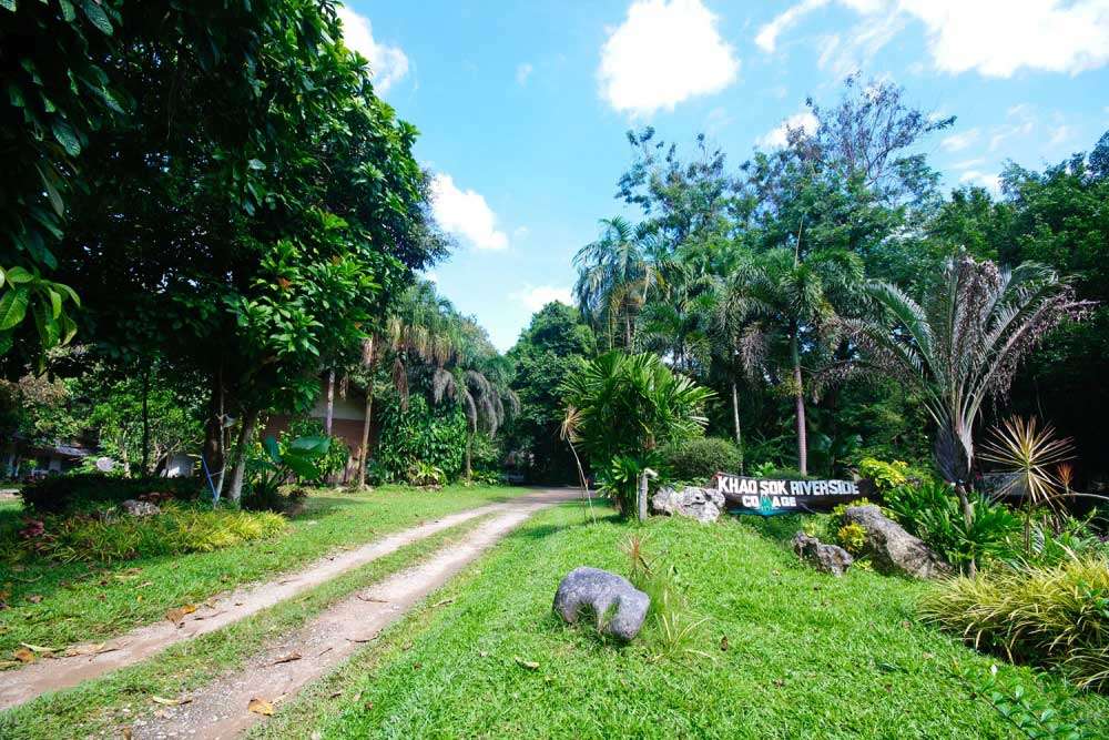 Directions to Khao Sok Khao Sok Map driveway