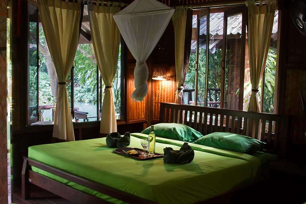 Khao Sok Riverside Deluxe Room Interior