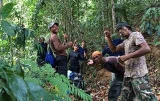 Khao Sok jungle camping team