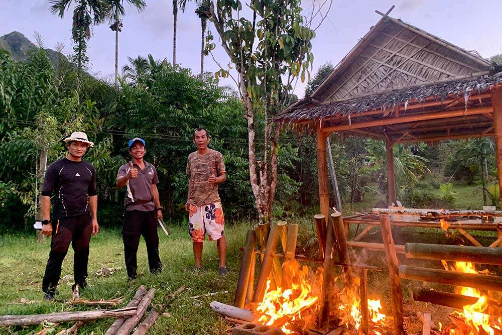 Khao Sok jungle cooking Khao Sok jungle cooking
