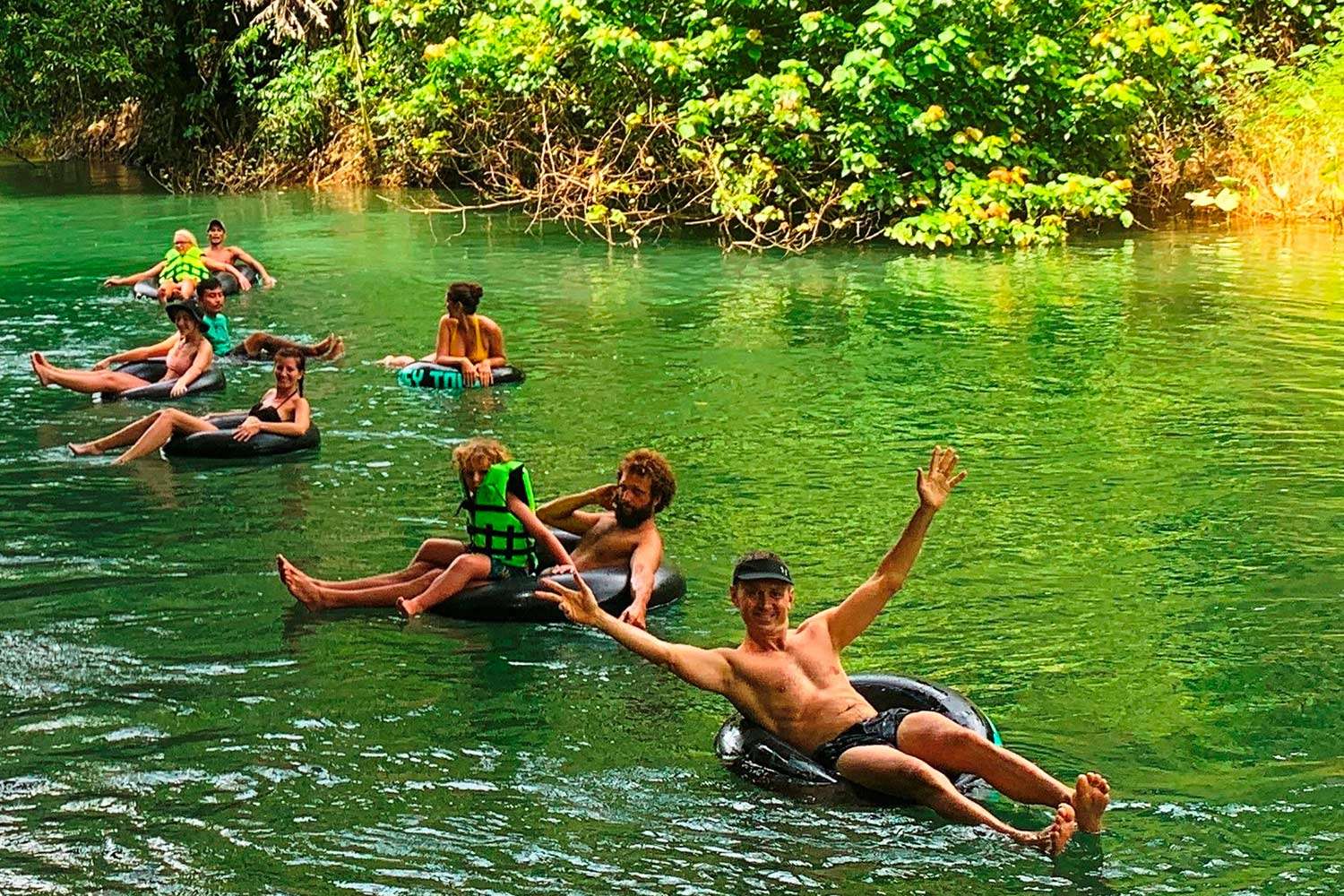 Tubing on the River Sok Tubing on the River Sok
