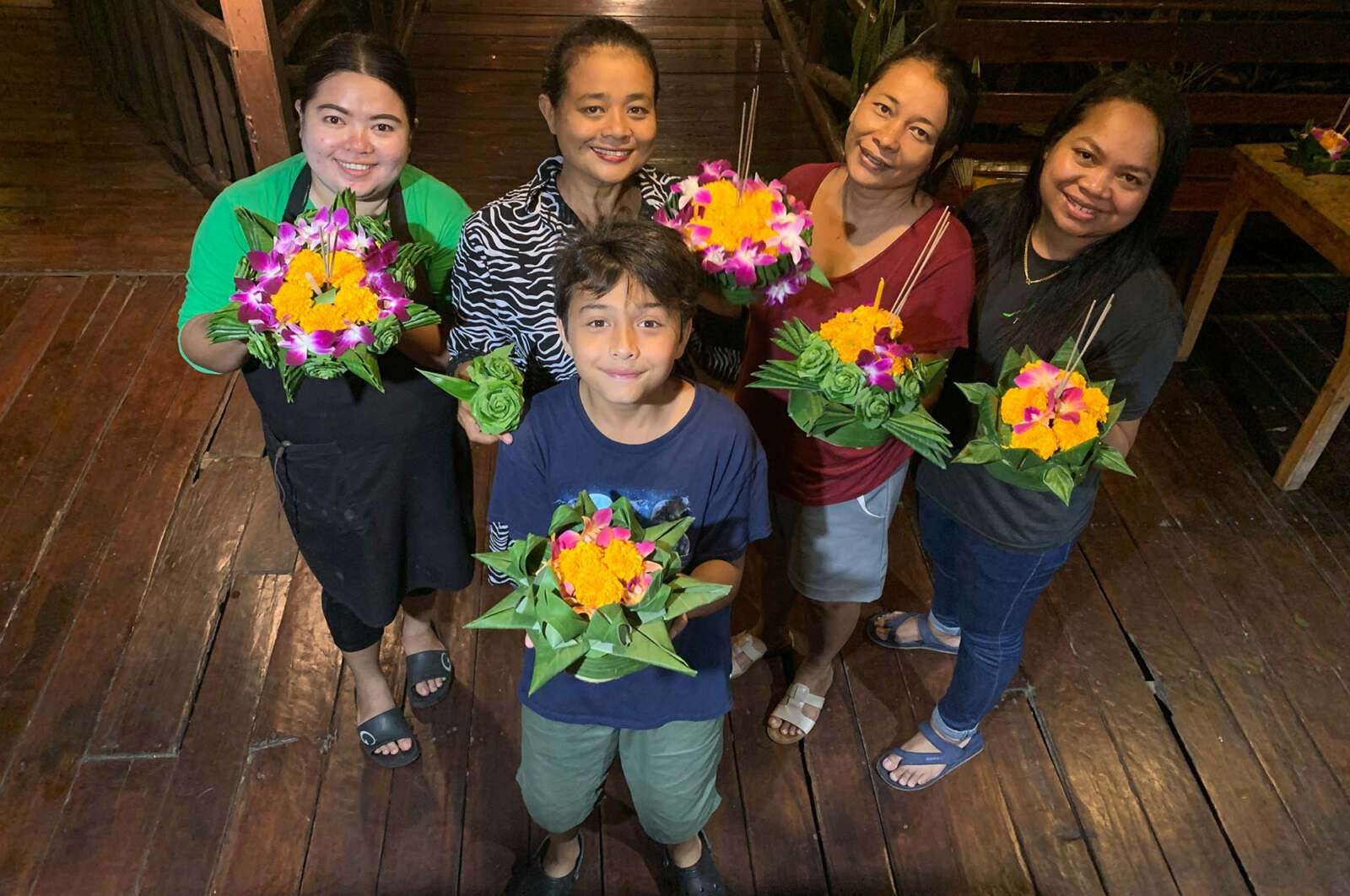 Happy staff - Khao Sok resort