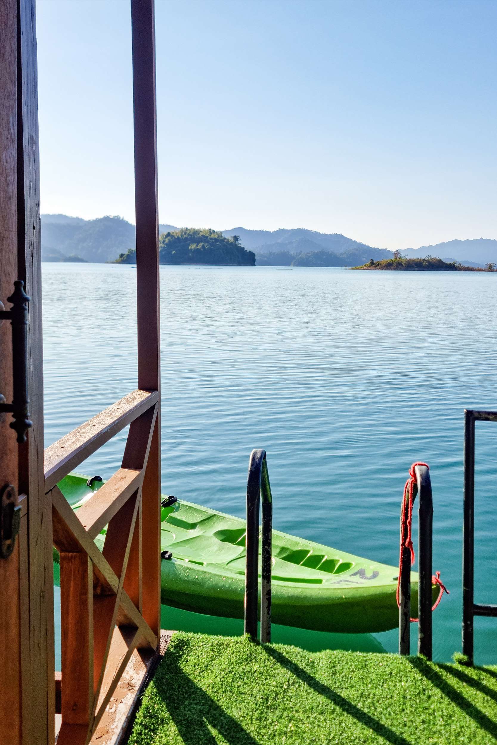 Cheow Lan lake floating bungalows